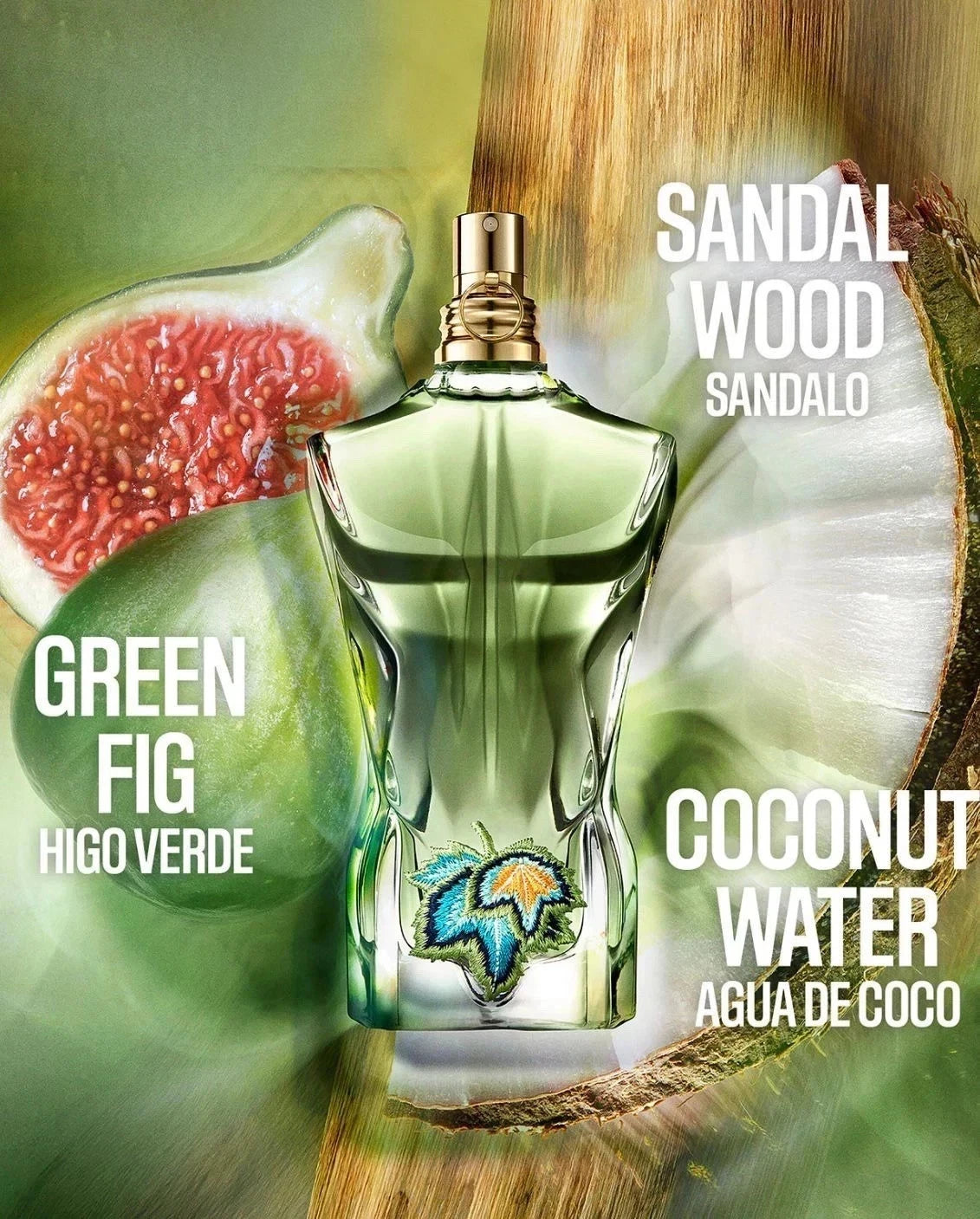 Le Beau Paradise Garden Eau de Parfum for men, 4.2 Ounce