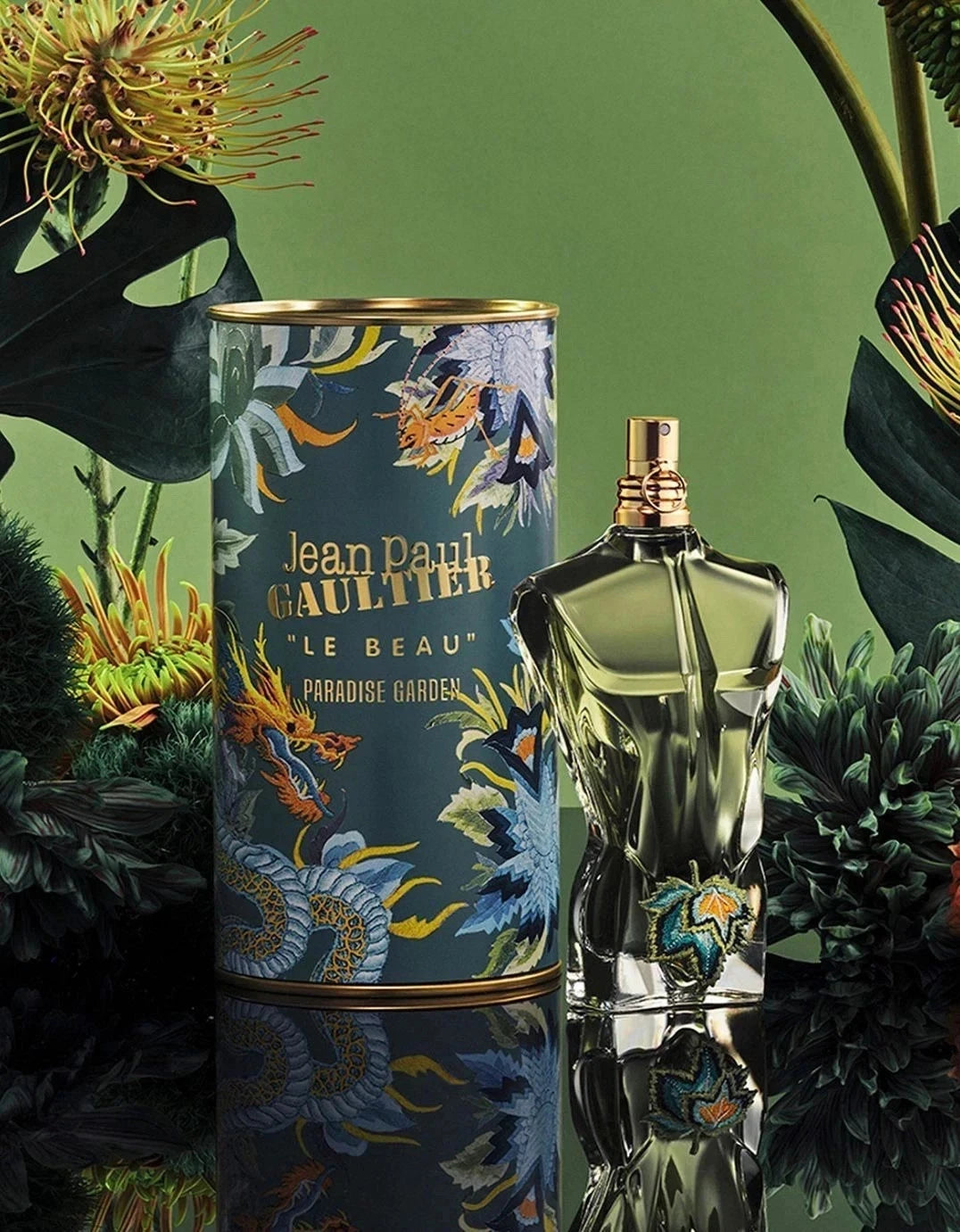 Le Beau Paradise Garden Eau de Parfum for men, 4.2 Ounce